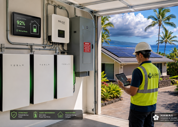 Battery storage icon for Alternate Energy Hawaii