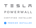 Website Tesla Premier installer logo